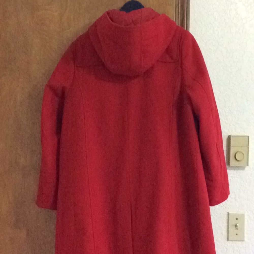 New...Medium Length, Toggle, Wool Blend Coat - image 4